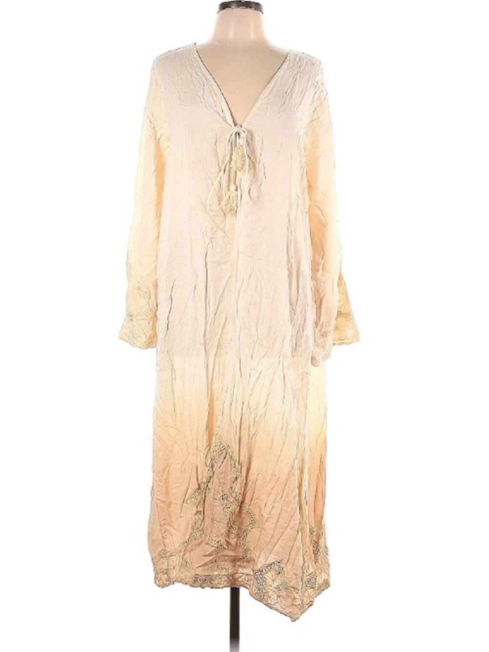 Surf Gypsy Cream Cover Up/Kimono - NWT Large